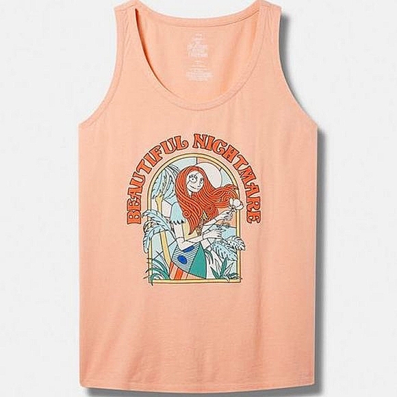 ❤️NWT VINTAGE TORRIID TANK NIGHTMARE BEFORE CHRISTMAS SALLY BEAUTIFUL PLUS SIZE - Picture 11 of 13